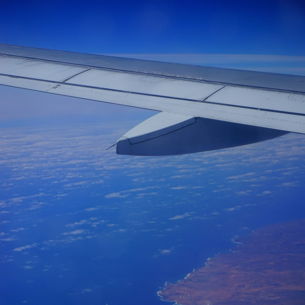 Fuerteventura dall'aereo