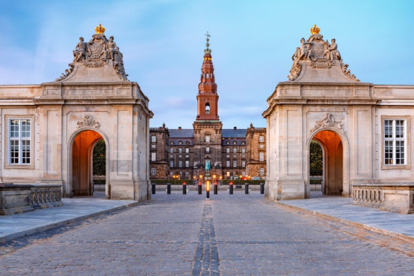 Entrata palazzo di Christiansborg