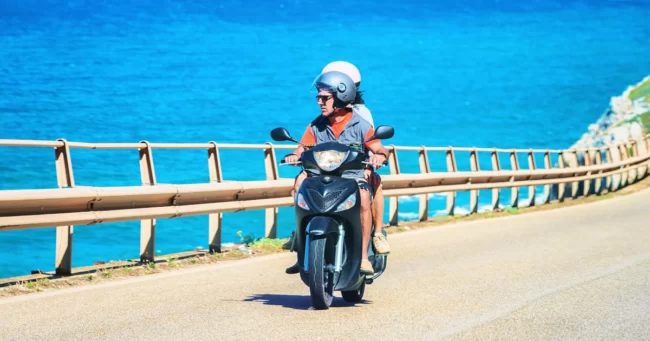 Visitare Sardegna in scooter