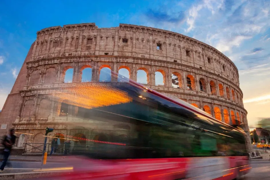 Visitare Roma su un bus a due piani